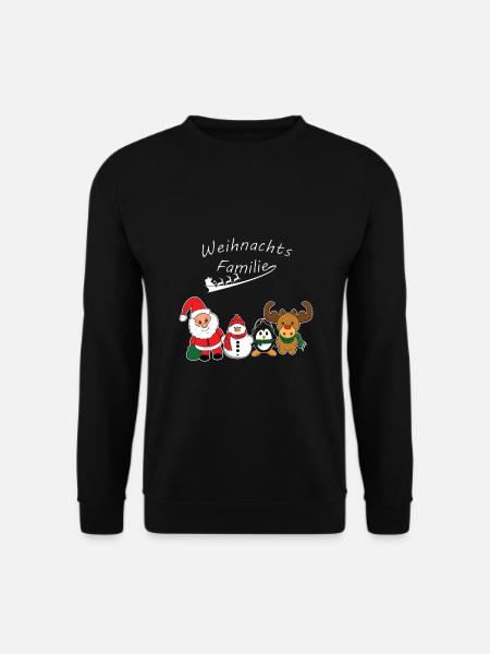 Weihnachts Familie Geschenkidee - Unisex Pullover - Schwarz