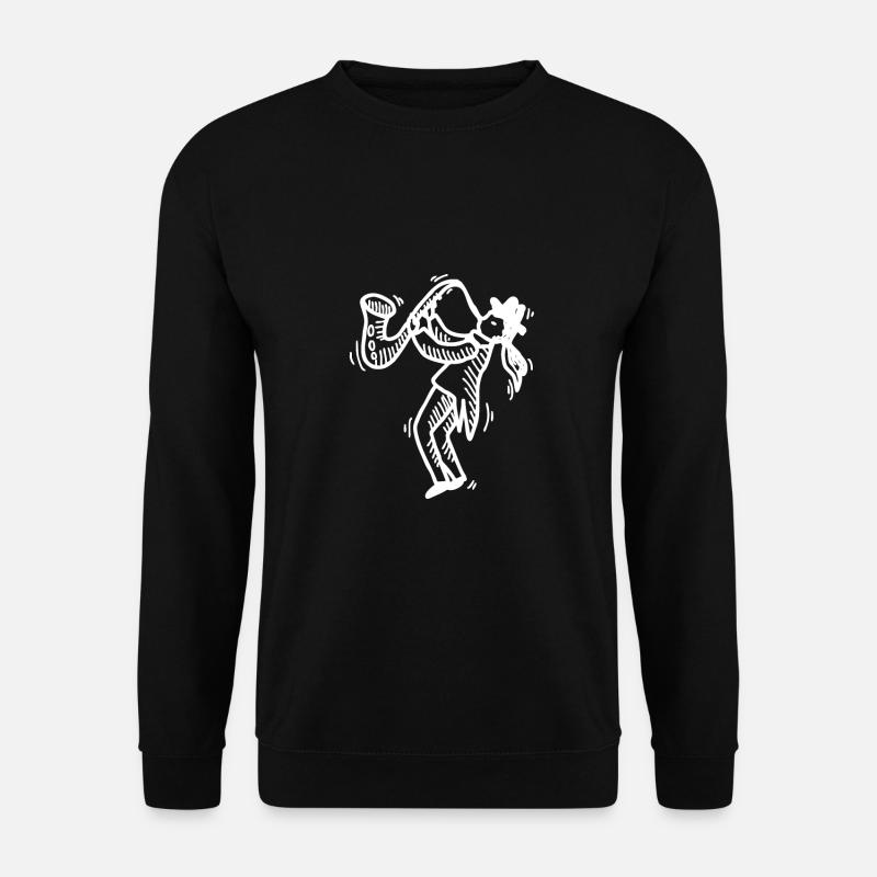 Saxophone - Unisex Sweatshirt - black