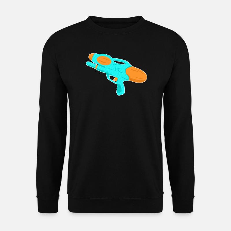 Wasserpistole - Unisex Pullover - Schwarz