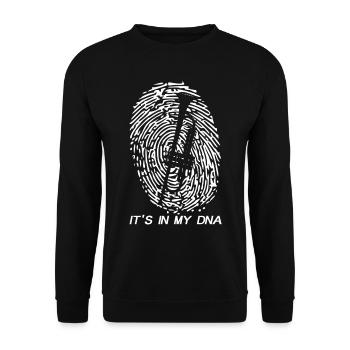 Trompette - It's In My DNA Shirt Gift Music - Sweat-shirt Unisexe - noir - Devant - Alina (178cm) & Michal (187cm)