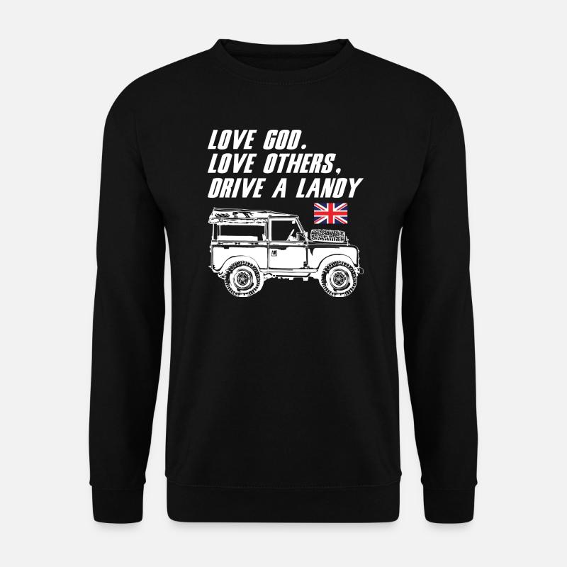 Drive a Landy - Unisex Sweatshirt - black