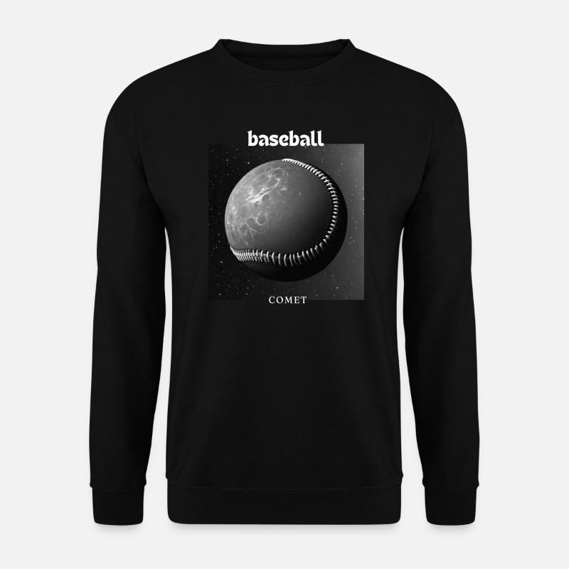 Baseball Comet - Unisex Sweatshirt - black