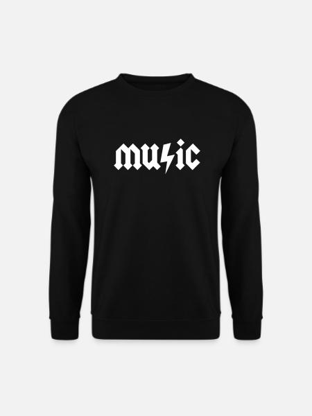 Heavy Metal Music - Unisex Pullover - Schwarz