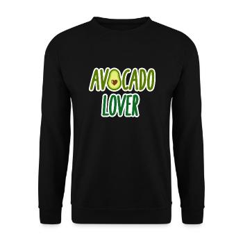 Avocado - Unisex Pullover - Schwarz - Vorne - Alina (178cm) & Michal (187cm)