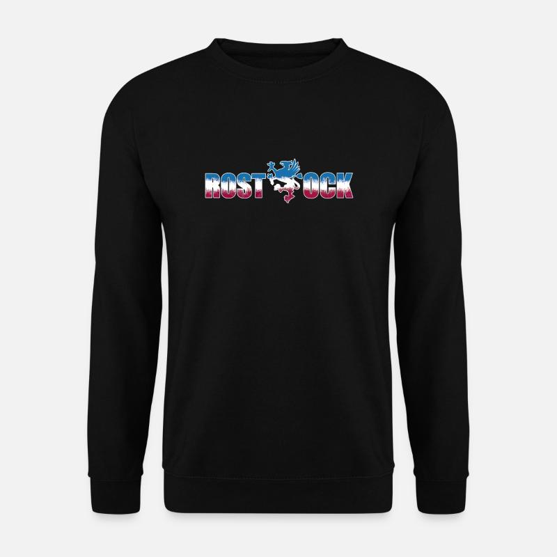 Rostock - Unisex Pullover - Schwarz