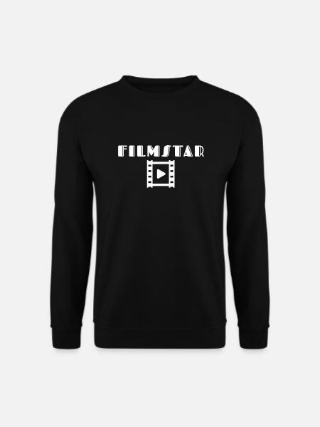 film star - Unisex Sweatshirt - black