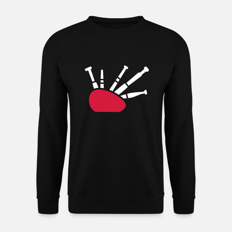 Dudelsack - Unisex Pullover - Schwarz