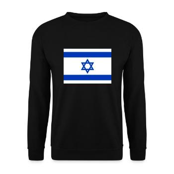 Israël - Sweat-shirt Unisexe - noir - Devant - Alina (178cm) & Michal (187cm)