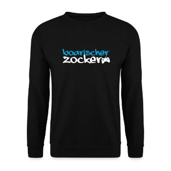 Joueur bavarois | Jeu de tir nerd - Sweat-shirt Unisexe - noir - Devant - Alina (178cm) & Michal (187cm)