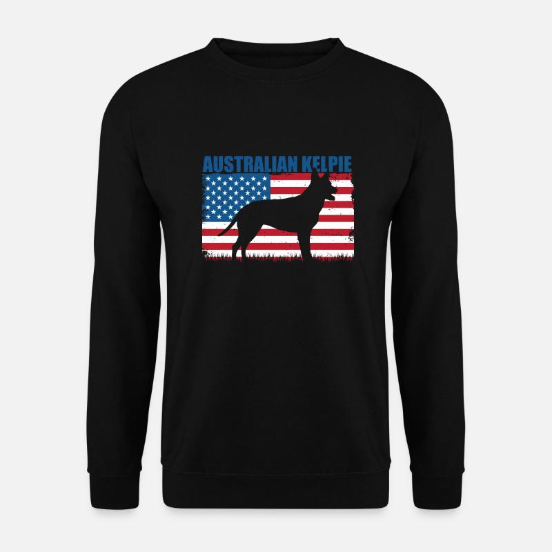 Australian Kelpie - Unisex Pullover - Schwarz