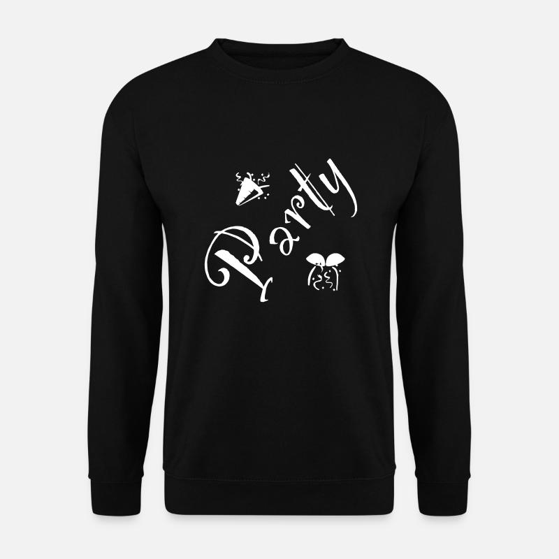 Party - Unisex Pullover - Schwarz