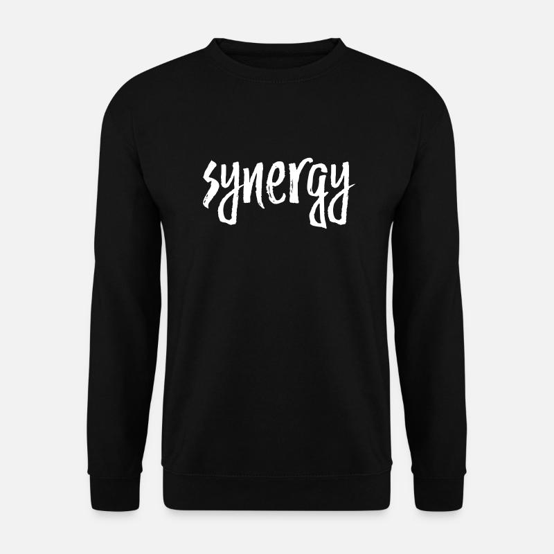 synergy - Unisex Pullover - Schwarz