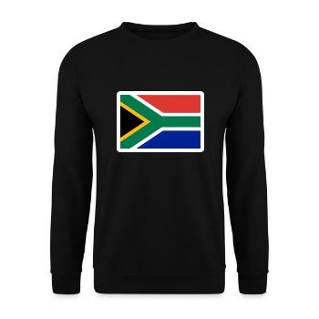 Afrique du Sud - Sweat-shirt Unisexe - noir - Devant - Alina (178cm) & Michal (187cm)