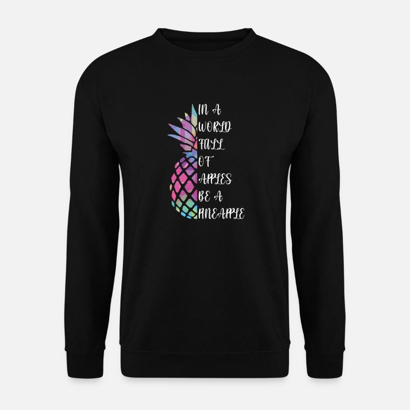 Pineapple - Unisex Sweatshirt - black