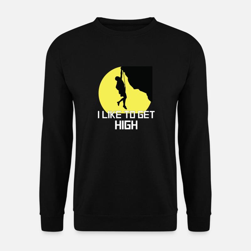 Rock Climbing - Unisex Pullover - Schwarz