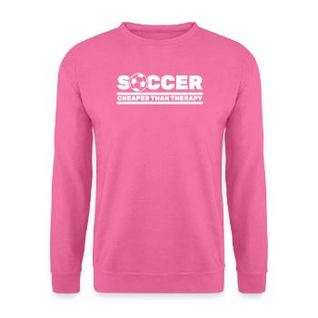 Football - Sweat-shirt Unisexe - rose - Devant