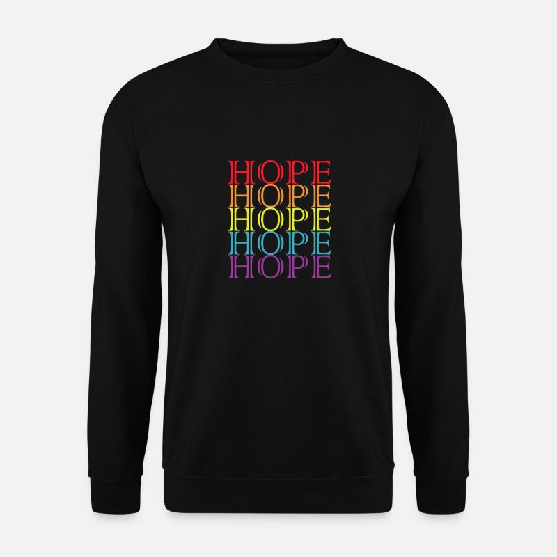 Rainbow - Unisex Pullover - Schwarz