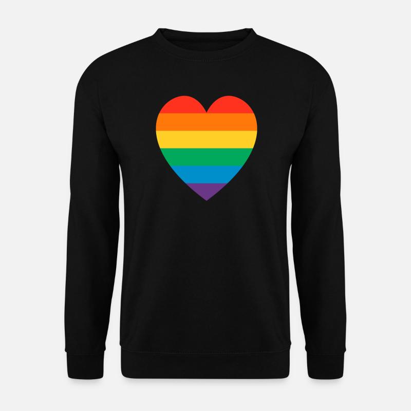 Rainbow - Unisex Pullover - Schwarz