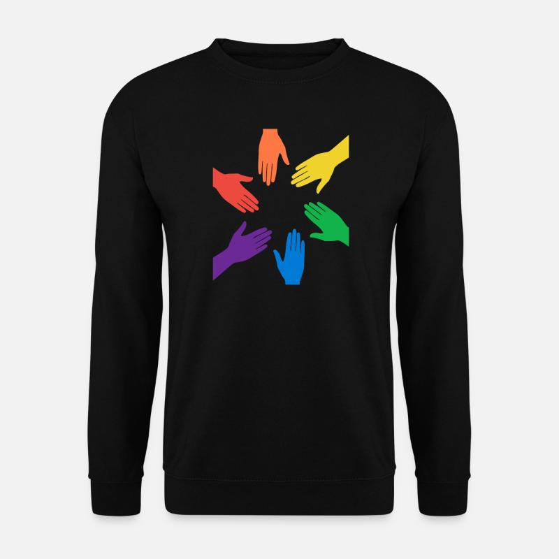 Rainbow - Unisex Sweatshirt - black