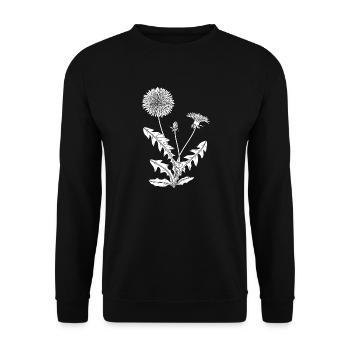 Wildflowers - Unisex Sweatshirt - black - Front - Alina (178cm) & Michal (187cm)