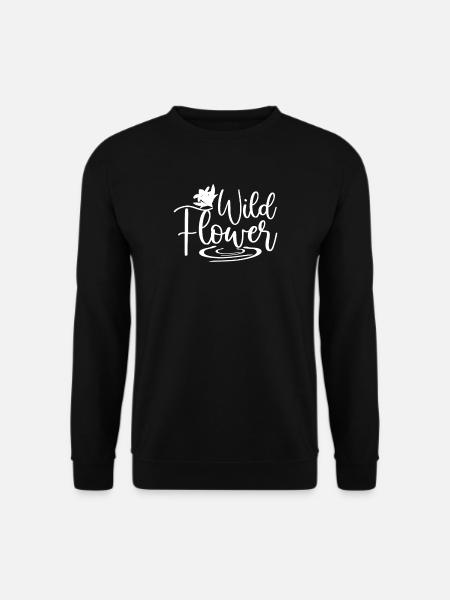 Wildflowers - Sweat-shirt Unisexe - noir