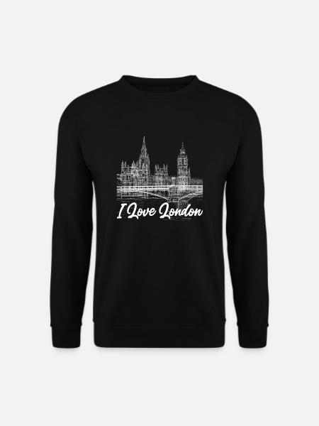 London - Unisex Sweatshirt - black