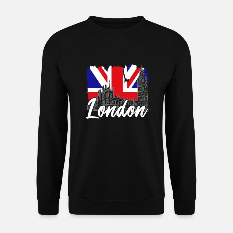 Londres - Sweat-shirt Unisexe - noir