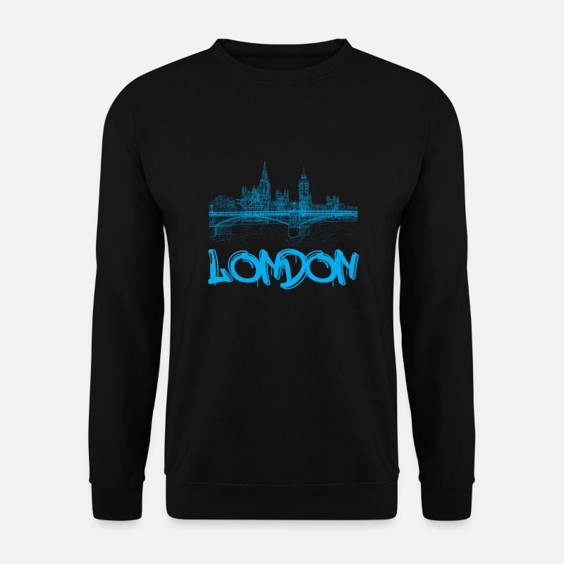 Londres - Sweat-shirt Unisexe - noir