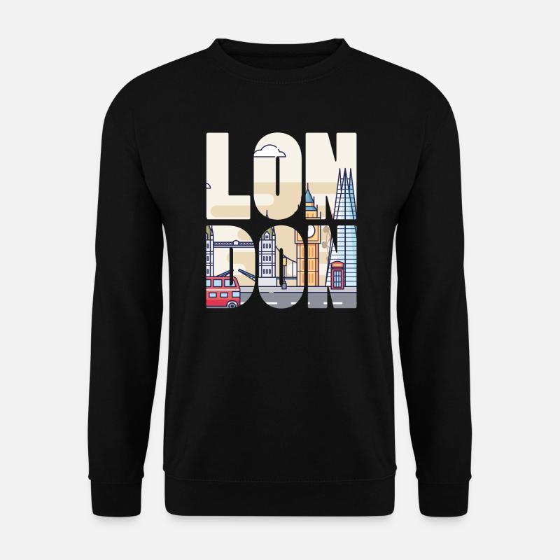 London - Unisex Sweatshirt - black