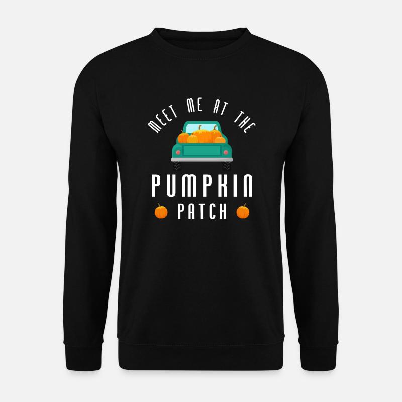 Retrouvez-moi au Pumpkin Patch - Sweat-shirt Unisexe - noir