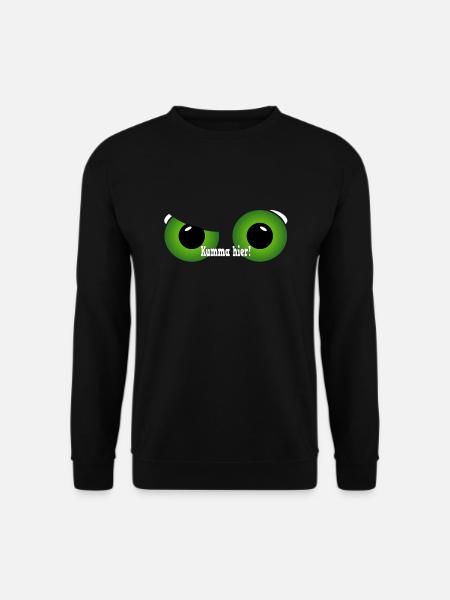 Ruhr pot green eyes - Unisex Sweatshirt - black