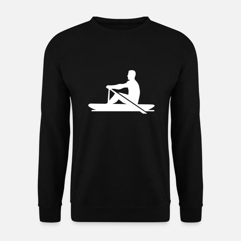 Rudern - Unisex Pullover - Schwarz