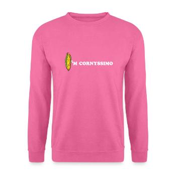 I am corn cornyssimo - Unisex Sweatshirt - pink - Front