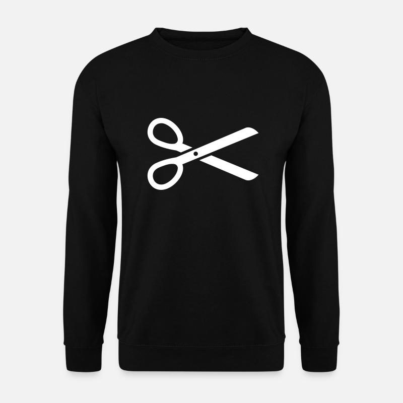 Ciseaux - Sweat-shirt Unisexe - noir