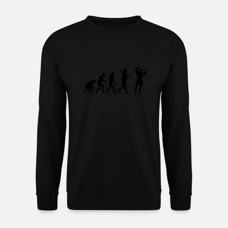 Fitness Evolution - Unisex Pullover - Schwarz
