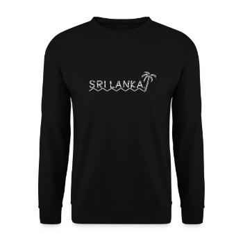 Sri Lanka - Unisex Sweatshirt - black - Front - Alina (178cm) & Michal (187cm)