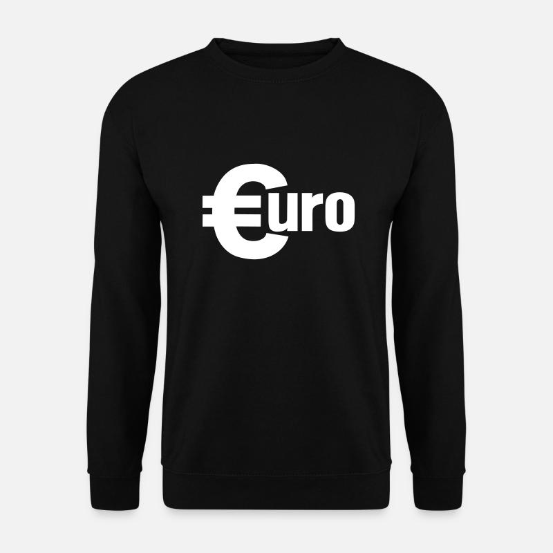 Euro - Unisex Pullover - Schwarz