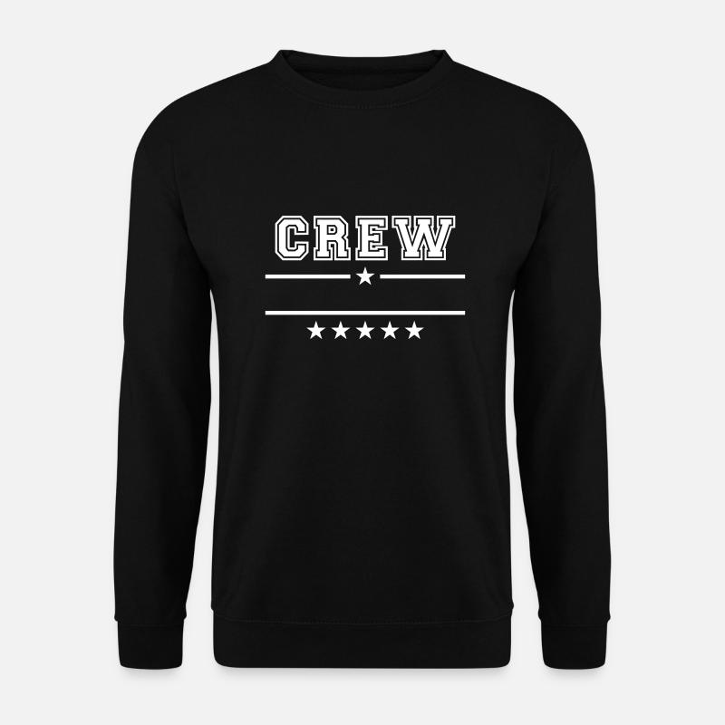Crew - Unisex Pullover - Schwarz