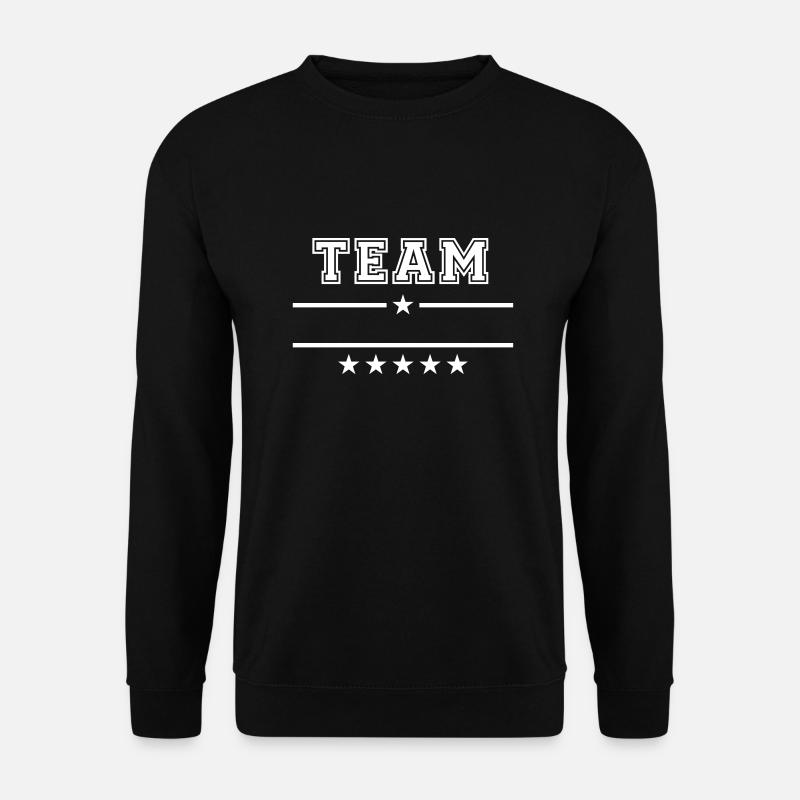 team - Unisex Sweatshirt - black