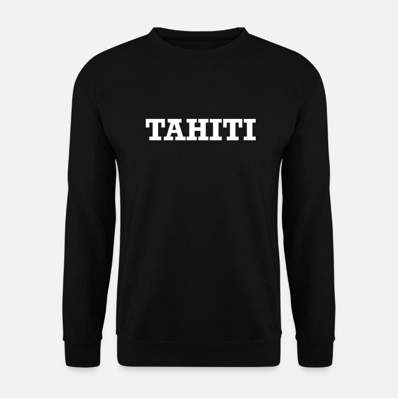 Tahiti - Unisex Pullover - Schwarz