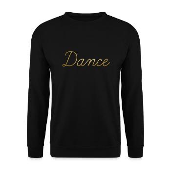 Dance gold - Sweat-shirt Unisexe - noir - Devant - Alina (178cm) & Michal (187cm)