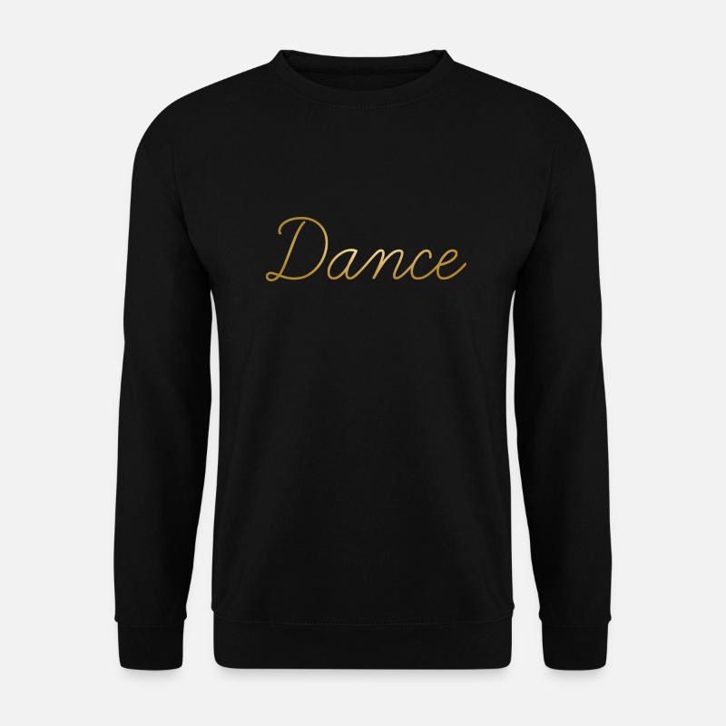 Dance gold - Unisex Sweatshirt - black
