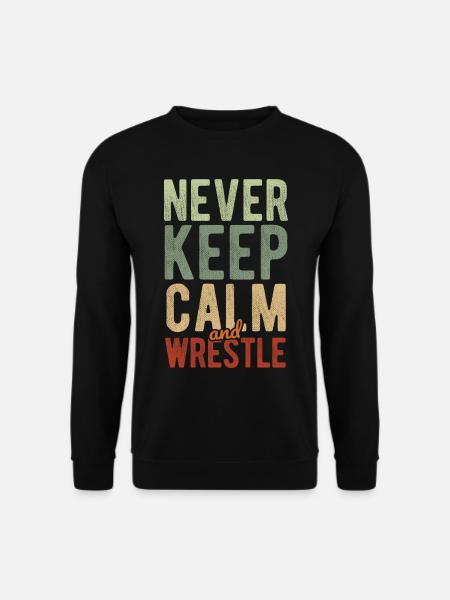 Grappling Martial Arts Wrestling - Unisex Pullover - Schwarz