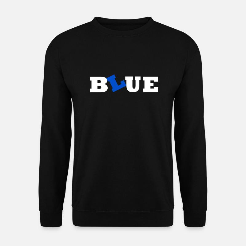 Blue blue - Unisex Sweatshirt - black