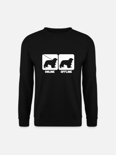 Cavalier King Charles Spaniel Geschenk - Unisex Pullover - Schwarz