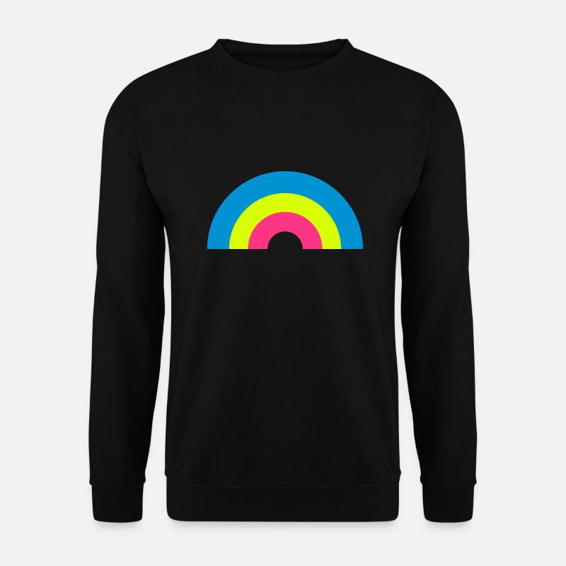 Regenbogen - Unisex Pullover - Schwarz