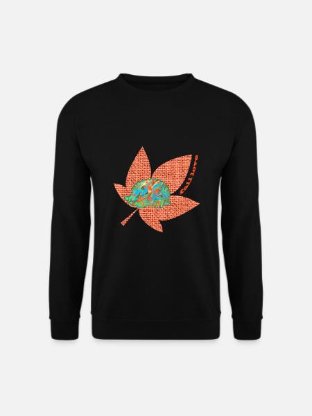autumn 60 hedgehogs e 4 - Unisex Sweatshirt - black