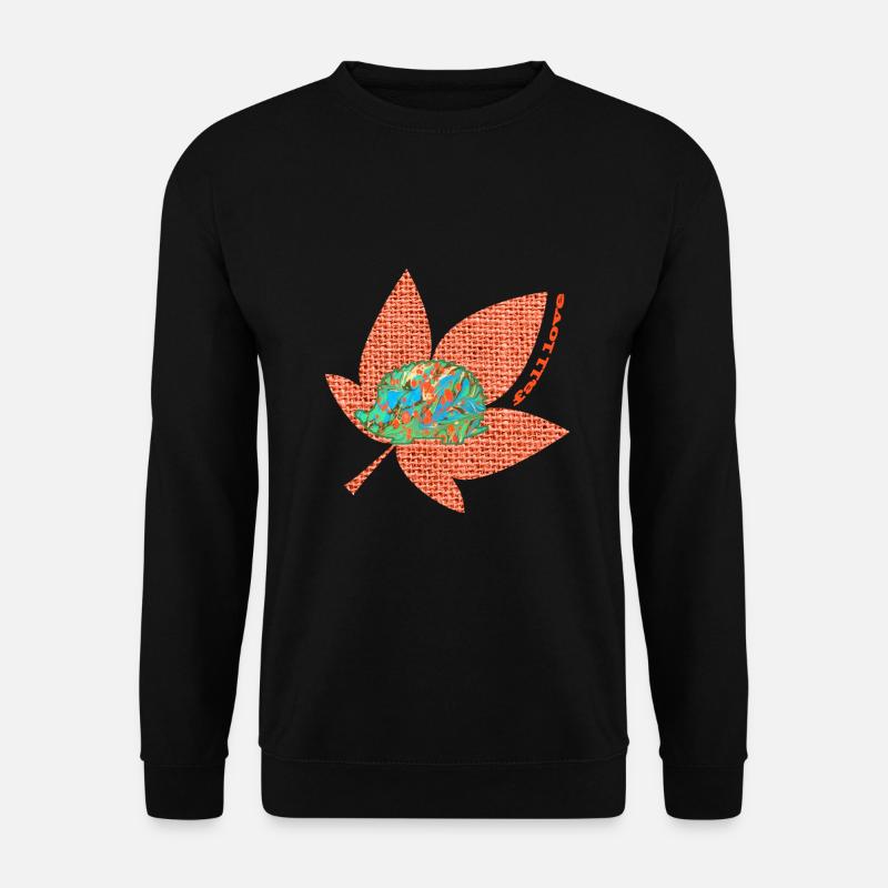 herbst 60 igel e 4 - Unisex Pullover - Schwarz