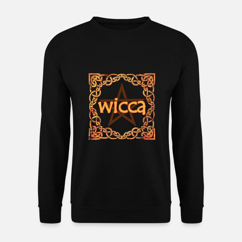 Cadre celtique wicca e 118 - Sweat-shirt Unisexe - noir