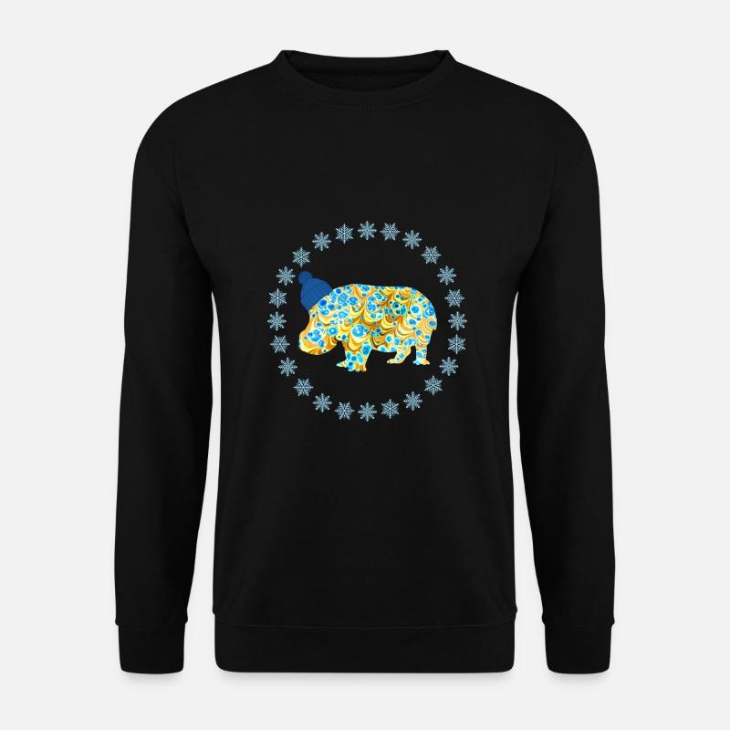 Hippo E 243 - Unisex Sweatshirt - black